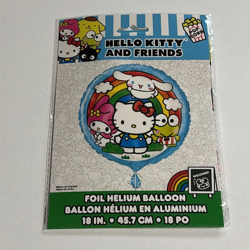 Hello Kitty & Friends Round Mylar Balloon - (18